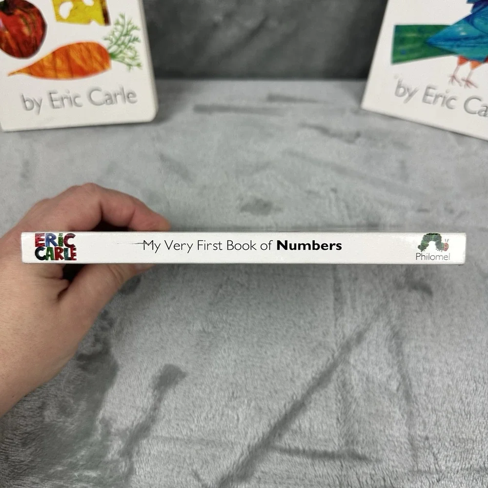 Book Bundle (3) My Very First Book Of Food Numbers Colors By Eric Carle